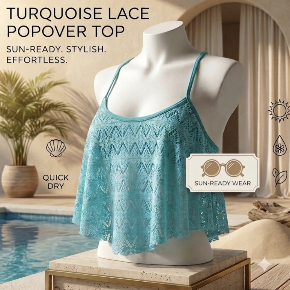 Arizona Jean Co Lace Bikini Top
